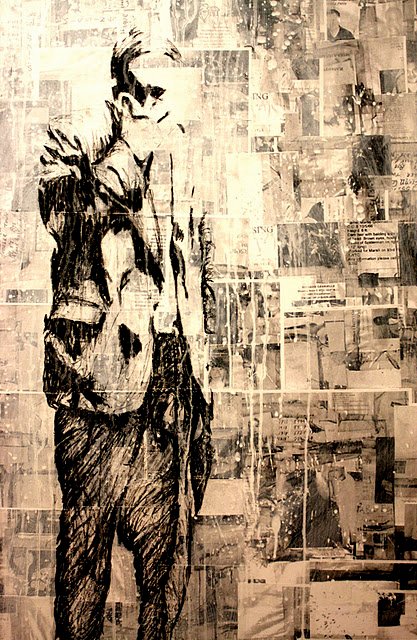 Vanguard University student's 9-11 10Th. anniversary Tribute art
