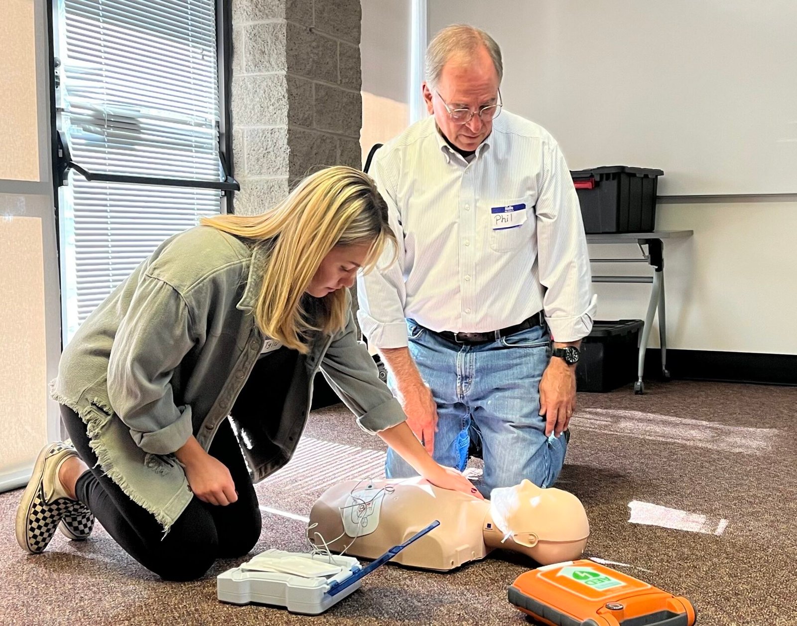 Campus Safety Conducts First Aid Classes - The Vanguard Voice